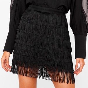 Nasty Gal Fringe Skirt 